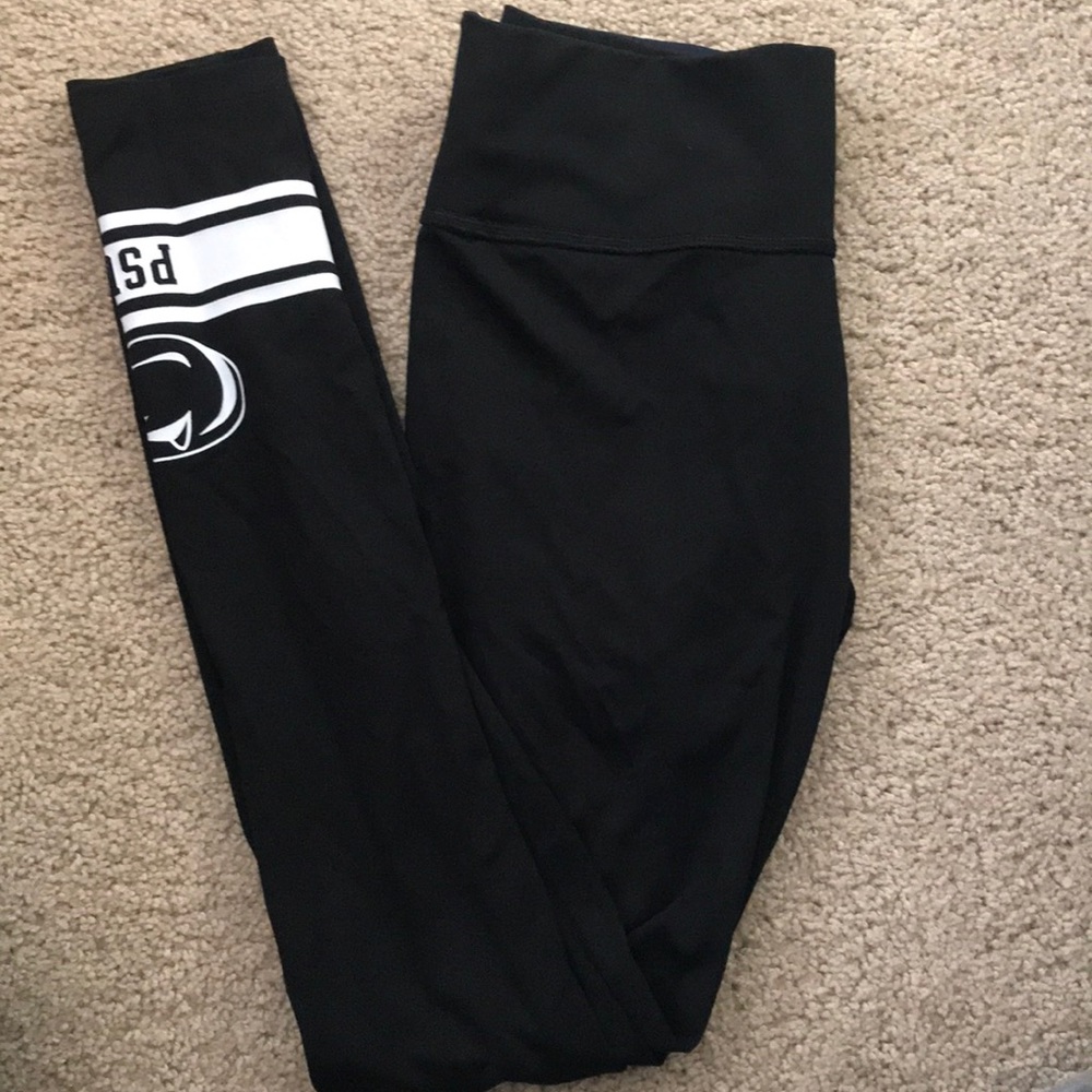 pink reversible psu leggings